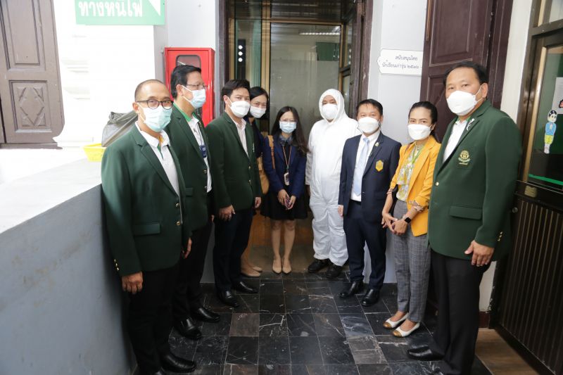 รองผู้อำนวยการสำนักงานเขตพื้นที่การศึกษามัธยมศึกษา กรุงเทพมหานคร เขต 1  ตรวจเยี่ยมกิจกรรมการสอบคัดเลือกเข้าศึกษาต่อ ม.1 ปีการศึกษา 2565