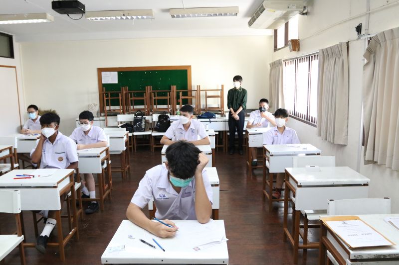 โรงเรียนเทพศิรินทร์จัดการสอบคัดเลือกนักเรียนเข้าศึกษาต่อ ชั้นมัธยมศึกษาปีที่ 4 ประเภทห้องเรียนทั่วไป ปีการศึกษา 2565