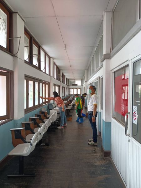 งานทำความสะอาด โรงเรียนวัดสระเกศ โรงเรียนร่วมพัฒนา  เตรียมการก่อนเปิดภาคเรียนที่ 1 /2565