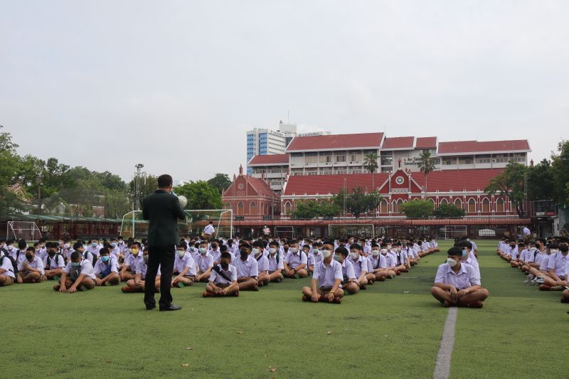โรงเรียนเทพศิรินทร์จัดการประชุมผู้ปกครอง ระดับชั้น ม.2 ม.3 ม.5 และ ม.6