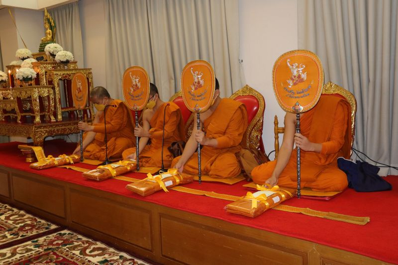 ร่วมพระพิธีธรรมสวดพระอภิธรรม โยมบิดาพระปรีชามงคลญาณ  ผู้ช่วยเจ้าอาวาสวัดเทพศิรินทราวาส