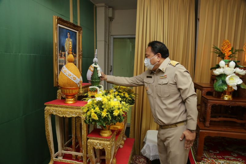 กิจกรรมทำบุญเนื่องในวันพระใหญ่ ตึกเทิดพระเกียรติ โรงเรียนเทพศิรินทร์