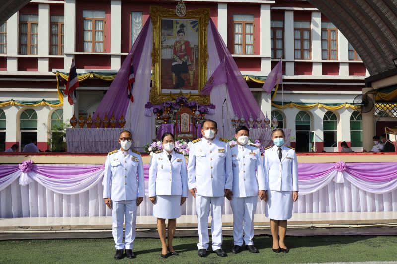 โรงเรียนเทพศิรินทร์ ร่วมพิธีถวายพระพรชัยมงคล เนื่องในโอกาส วันเฉลิมพระชนมพรรษา สมเด็จพระนางเจ้าสุทิดา พัชรสุธาพิมลลักษณ พระบรมราชินี