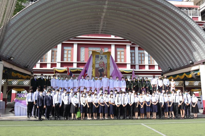โรงเรียนเทพศิรินทร์ ร่วมพิธีถวายพระพรชัยมงคล เนื่องในโอกาส วันเฉลิมพระชนมพรรษา สมเด็จพระนางเจ้าสุทิดา พัชรสุธาพิมลลักษณ พระบรมราชินี