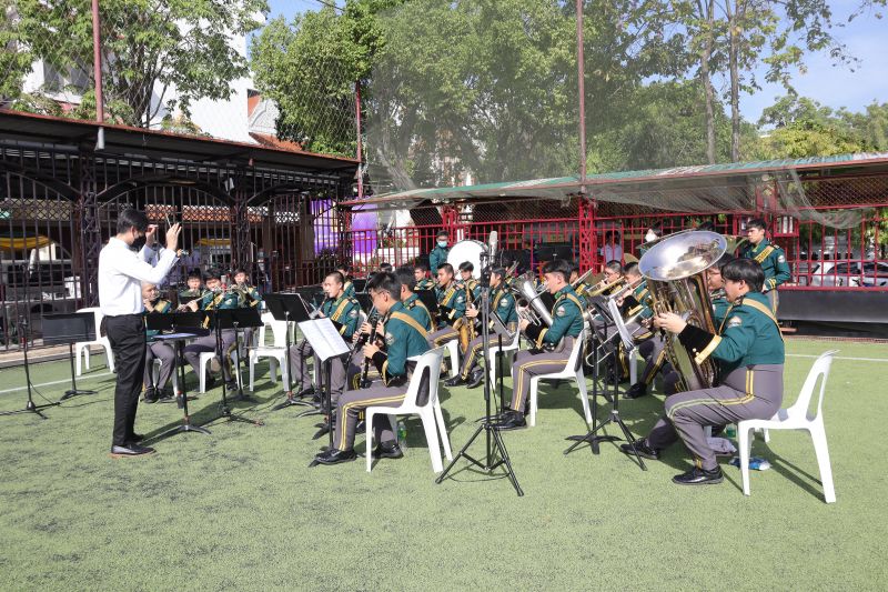 โรงเรียนเทพศิรินทร์ ร่วมพิธีถวายพระพรชัยมงคล เนื่องในโอกาส วันเฉลิมพระชนมพรรษา สมเด็จพระนางเจ้าสุทิดา พัชรสุธาพิมลลักษณ พระบรมราชินี