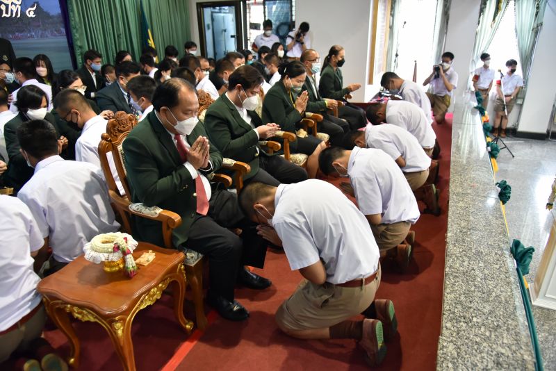 โรงเรียนเทพศิรินทร์ จัดกิจกรรมพิธีประดับเข็ม  แก่นักเรียนระดับชั้น ม.4 ปีการศึกษา 2565 รุ่น 139