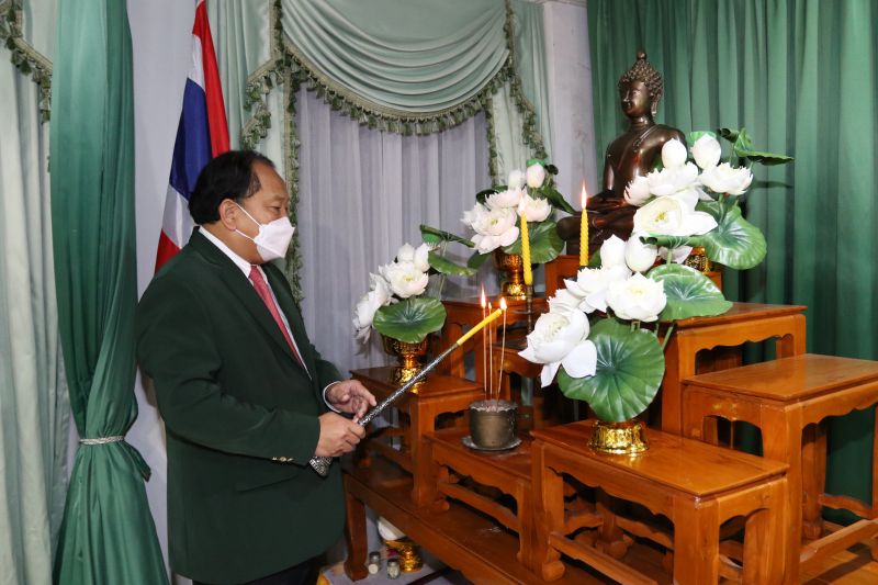 โรงเรียนเทพศิรินทร์ จัดกิจกรรมพิธีประดับเข็ม  แก่นักเรียนระดับชั้น ม.5 ปีการศึกษา 2565 รุ่น 138