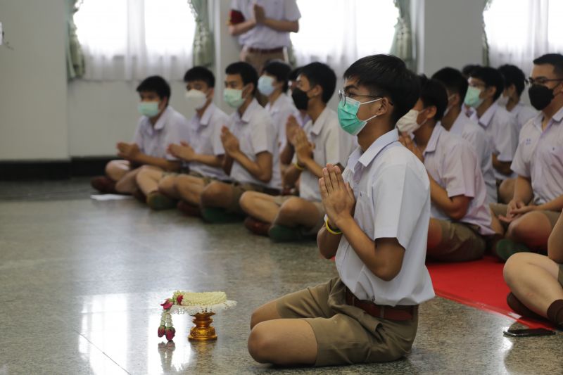 โรงเรียนเทพศิรินทร์ จัดกิจกรรมพิธีประดับเข็ม  แก่นักเรียนระดับชั้น ม.5 ปีการศึกษา 2565 รุ่น 138