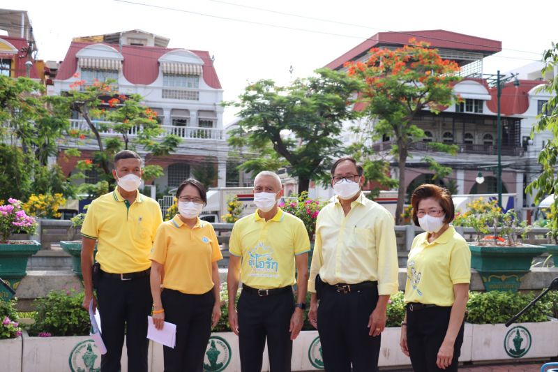 โรงเรียนเทพศิรินทร์ ร่วมกิจกรรมปลูกต้นไม้ล้านต้น สร้างพื้นที่สีเขียว ตามนโยบายผู้ว่าราชการกรุงเทพมหานคร ในพื้นที่เขตป้อมปราบศัตรูพ่าย