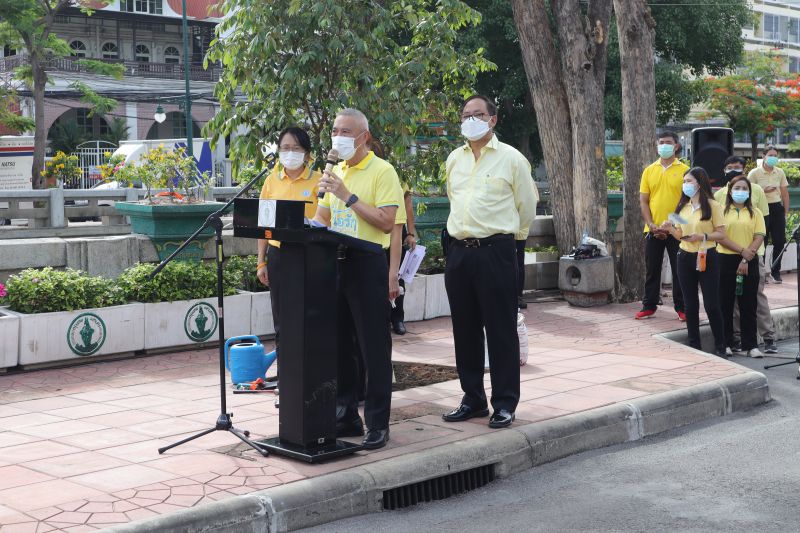 โรงเรียนเทพศิรินทร์ ร่วมกิจกรรมปลูกต้นไม้ล้านต้น สร้างพื้นที่สีเขียว ตามนโยบายผู้ว่าราชการกรุงเทพมหานคร ในพื้นที่เขตป้อมปราบศัตรูพ่าย