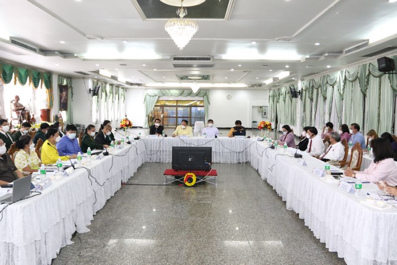 การประชุมคณะกรรมการบริหารและอนุกรรมการ 21 ฝ่าย  การแข่งขันฟุตบอลจตุรมิตรสามัคคี ครั้งที่ 30