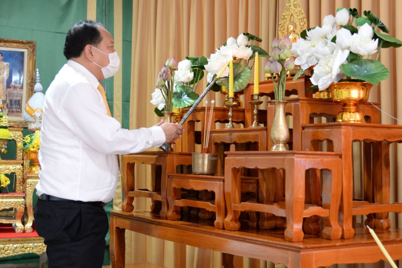 พิธีทำบุญถวายเป็นพระราชกุศลเนื่องในโอกาสวันเฉลิมพระชนมพรรษา  พระบาทสมเด็จพระวชิรเกล้าเจ้าอยู่หัว