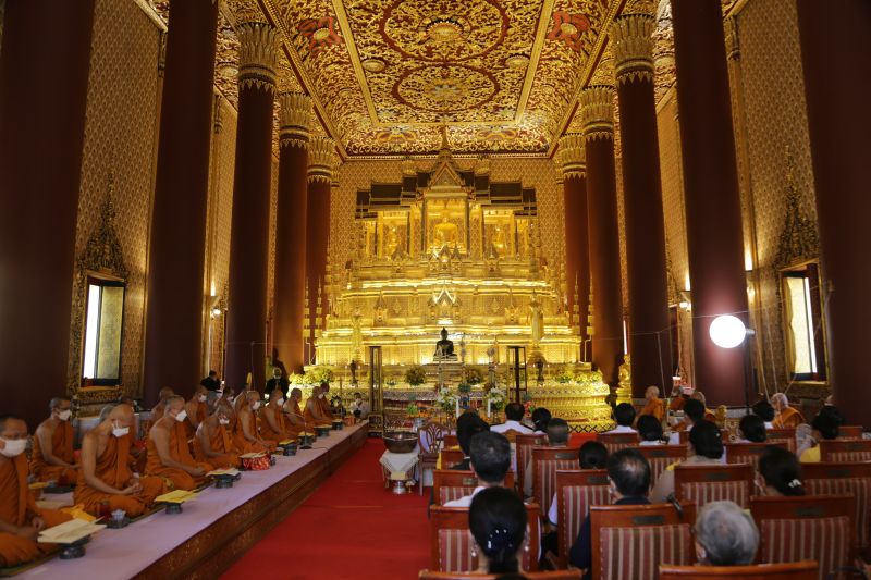 พิธีเจริญพระพุทธมนต์นวัคคหายุสมธัมม์ เสริมสิริมงคลวันพระบรมราชสมภพ ถวายพระพรชัยมงคล พระบาทสมเด็จพระวชิรเกล้าเจ้าอยู่หัว
