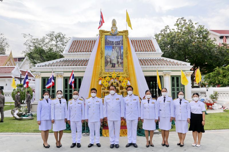 พิธีเจริญพระพุทธมนต์นวัคคหายุสมธัมม์ เสริมสิริมงคลวันพระบรมราชสมภพ ถวายพระพรชัยมงคล พระบาทสมเด็จพระวชิรเกล้าเจ้าอยู่หัว