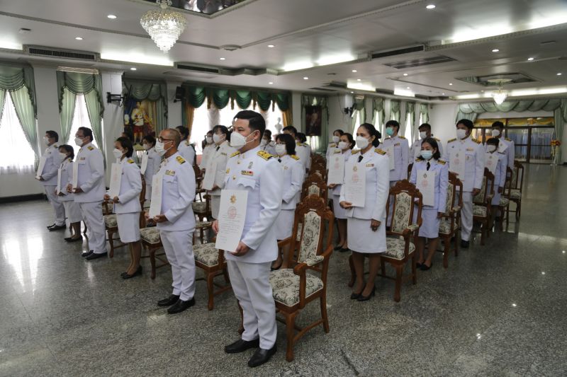 พิธีรับใบกำกับเครื่องราชอิสริยาภรณ์