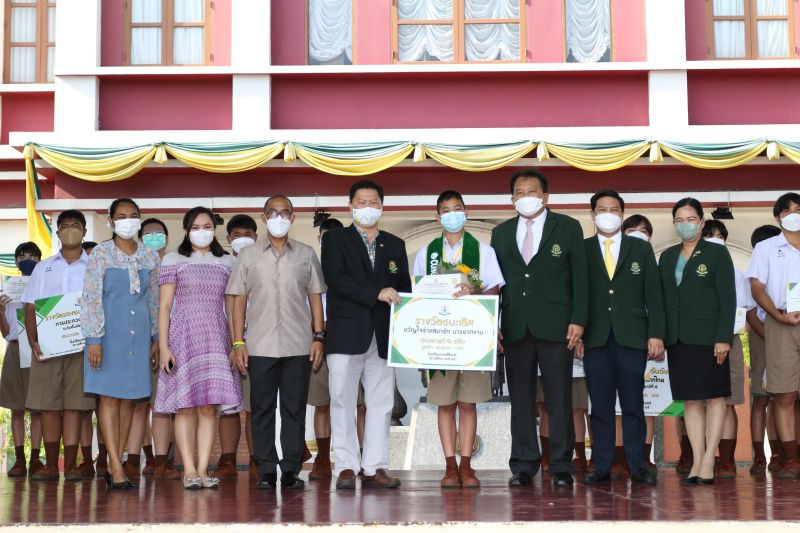 พิธีมอบรางวัล ต้นกล้าสุภาพชนคือยอดคนเทพศิรินทร์ และ ขวัญใจร่างสมาร์ท มารยาทงาม