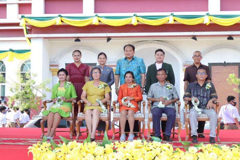 พิธีอำลานักเรียน งานเกษียณอายุราชการของคุณครูโรงเรียนเทพศิรินทร์  “เทพศิรินทร์เกษียณ เกษมศานต์ 2565” 