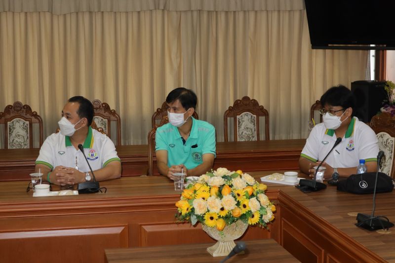 การประชุมเพื่อเตรียมการฝึกซ้อมดับเพลิงและอพยพหนีไฟ  กรณีเกิดเพลิงไหม้ในบริเวณโรงเรียน