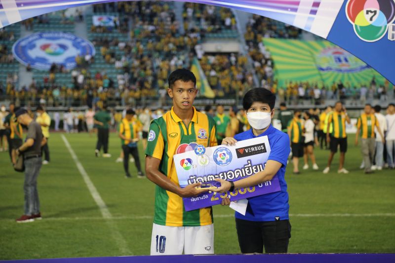 โรงเรียนเทพศิรินทร์ คว้าแชมป์ฟุตบอล แชมป์กีฬา 7 สี มาครองสมัยแรก