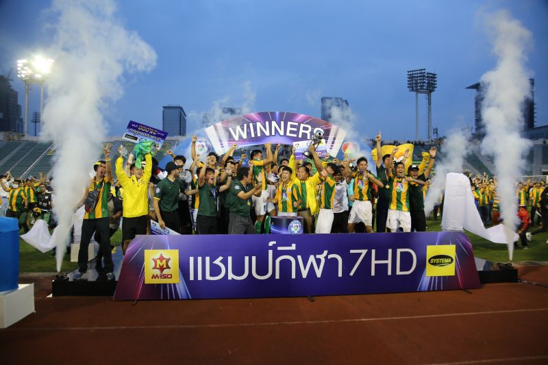 โรงเรียนเทพศิรินทร์ คว้าแชมป์ฟุตบอล แชมป์กีฬา 7 สี มาครองสมัยแรก