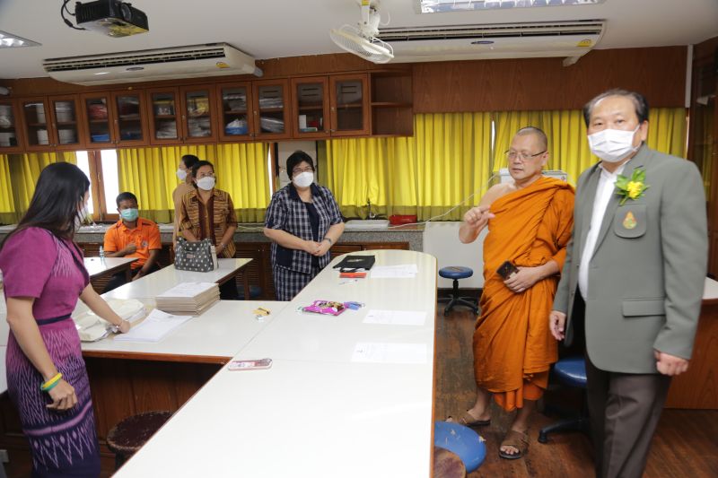 พิธีเปิดการสอบธรรมศึกษาชั้นตรี โท เอก ประจำปีการศึกษา 2565 สำนักเรียนวัดเทพศิรินทราวาส 
