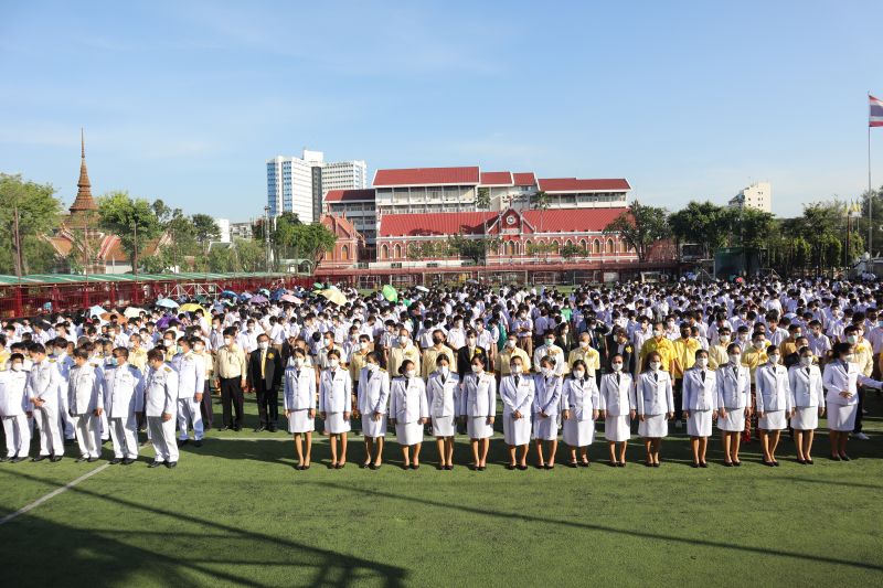พิธีน้อมรำลึกในพระมหากรุณาธิคุณ เนื่องในวันคล้ายวันพระราชสมภพ  ในหลวงรัชกาลที่ 9 วันชาติ และ วันพ่อแห่งชาติ