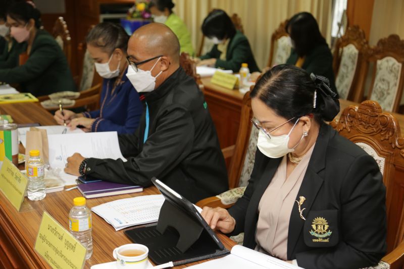 การประชุมคณะกรรมการสถานศึกษาขั้นพื้นฐาน โรงเรียนเทพศิรินทร์