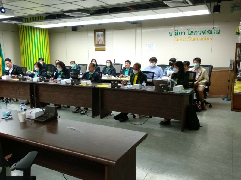 ประชุมคณะกรรมการบริหารสมาคมผู้ปกครองและครูโรงเรียนเทพศิรินทร์ ครั้งที่ 25 สมัยที่ 21