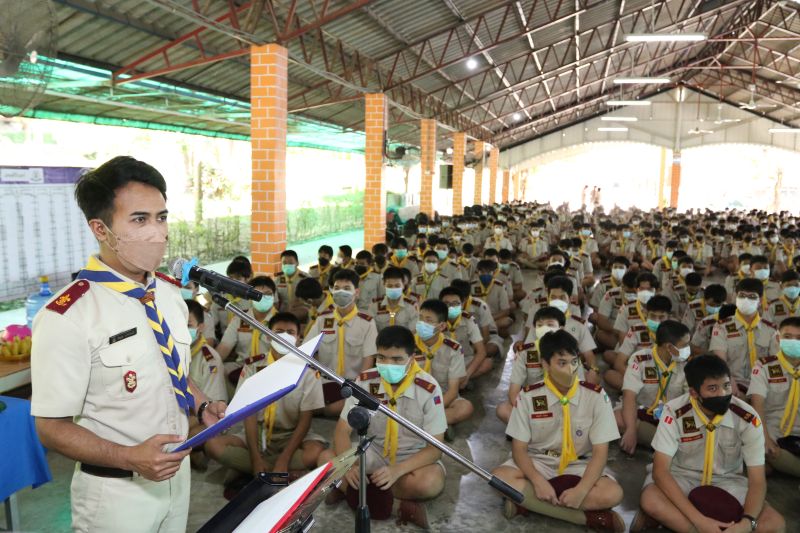 การอยู่ค่ายพักแรมและเดินทางไกล ลูกเสือสามัญรุ่นใหญ่ และการศึกษาแหล่งเรียนรู้  ระดับมัธยมศึกษาปีที่ 3 ปีการศึกษา 2565