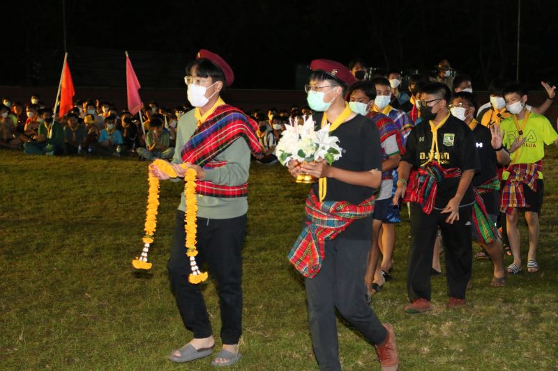 การอยู่ค่ายพักแรมและเดินทางไกล ลูกเสือสามัญรุ่นใหญ่ และการศึกษาแหล่งเรียนรู้  ระดับมัธยมศึกษาปีที่ 3 ปีการศึกษา 2565