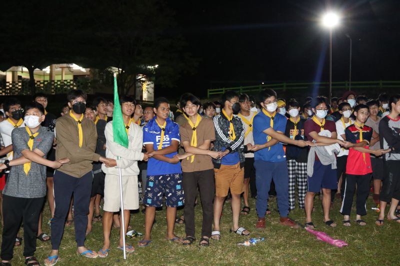 การอยู่ค่ายพักแรมและเดินทางไกล ลูกเสือสามัญรุ่นใหญ่ และการศึกษาแหล่งเรียนรู้  ระดับมัธยมศึกษาปีที่ 3 ปีการศึกษา 2565