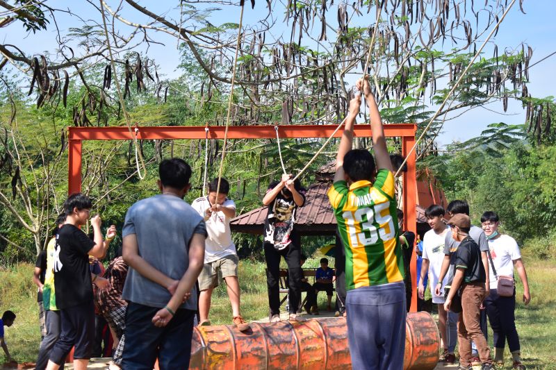 การอยู่ค่ายพักแรมและเดินทางไกล ลูกเสือสามัญรุ่นใหญ่  ระดับมัธยมศึกษาปีที่ 2 ปีการศึกษา 2565