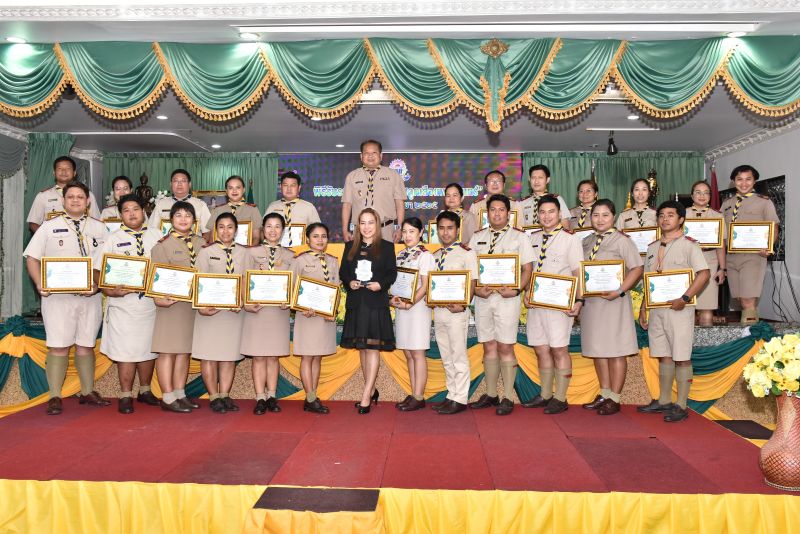 พิธีมอบรางวัล เกียรติยศลูกเสือเทพศิรินทร์ ประจำปีการศึกษา 2565