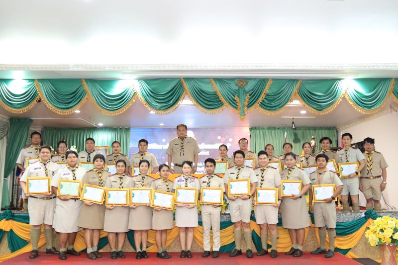 พิธีมอบรางวัล เกียรติยศลูกเสือเทพศิรินทร์ ประจำปีการศึกษา 2565