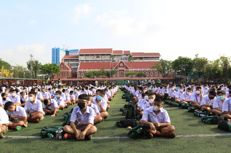 วันแรกของการเรียนปรับพื้นฐานของนักเรียน ระดับชั้นมัธยมศึกษาปีที่ 1 และ 4 ปีการศึกษา 2566