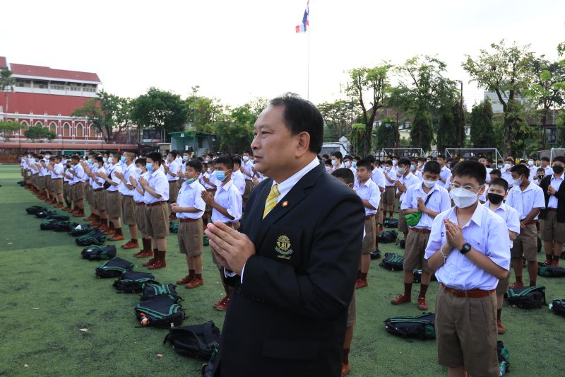 โรงเรียนเทพศิรินทร์จัดการสอบวัดผลท้ายกิจกรรมเตรียมความพร้อม  ของนักเรียนระดับชั้น ม. 1 และ ม.4 ปีการศึกษา 2566