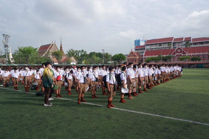 ก้าวแรกที่ยิ่งใหญ่ สู่สายใยเทพศิรินทร์ กิจกรรมปฐมนิเทศลูกแม่รำเพย  สู่ดินแดนแห่งเกียรติภูมิ ระดับชั้นมัธยมศึกษาปีที่ 1 ปีการศึกษา 2566