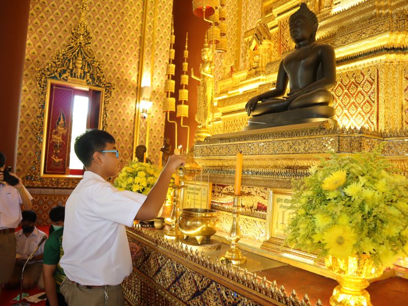 ก้าวแรกที่ยิ่งใหญ่ สู่สายใยเทพศิรินทร์ กิจกรรมปฐมนิเทศลูกแม่รำเพย  สู่ดินแดนแห่งเกียรติภูมิ ระดับชั้นมัธยมศึกษาปีที่ 4 ปีการศึกษา 2566