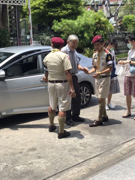 กิจกรรม “ลูกเสืออาสา กกต. เพื่อพัฒนาประชาประชาธิปไตย  รณรงค์และช่วยเหลือการเลือกตั้งสมาชิกสภาผู้แทนราษฎร“