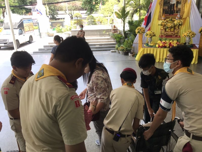กิจกรรม “ลูกเสืออาสา กกต. เพื่อพัฒนาประชาประชาธิปไตย  รณรงค์และช่วยเหลือการเลือกตั้งสมาชิกสภาผู้แทนราษฎร“