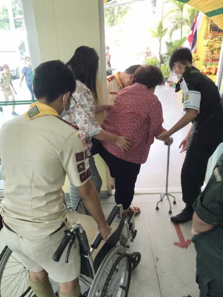 กิจกรรม “ลูกเสืออาสา กกต. เพื่อพัฒนาประชาประชาธิปไตย  รณรงค์และช่วยเหลือการเลือกตั้งสมาชิกสภาผู้แทนราษฎร“