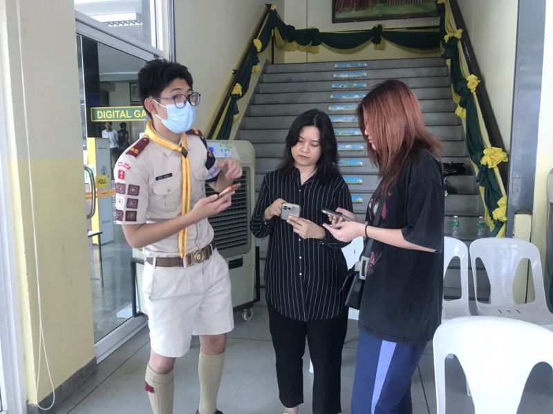 กิจกรรม “ลูกเสืออาสา กกต. เพื่อพัฒนาประชาประชาธิปไตย  รณรงค์และช่วยเหลือการเลือกตั้งสมาชิกสภาผู้แทนราษฎร“