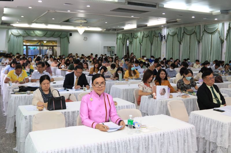การประชุมครูและบุคลากรทางการศึกษาโรงเรียนเทพศิรินทร์ ครั้งที่ 4/2566