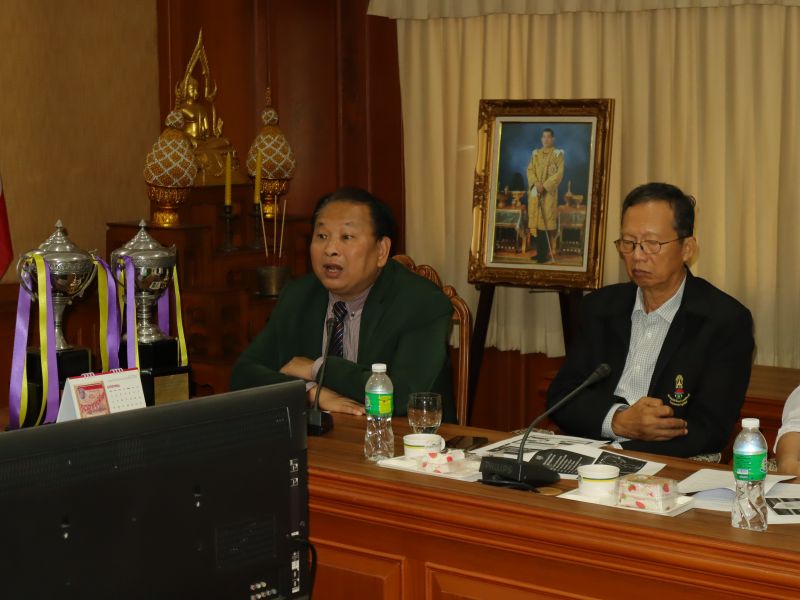 ประชุมโครงการเดิน - วิ่งการกุศลเฉลิมพระเกียรติ พระบาทสมเด็จพระปรเมนทร มหาอานันทมหิดล พระอัฐมรามาธิบดินทร ครั้งที่ 3 “รำเพยรัน 2566”