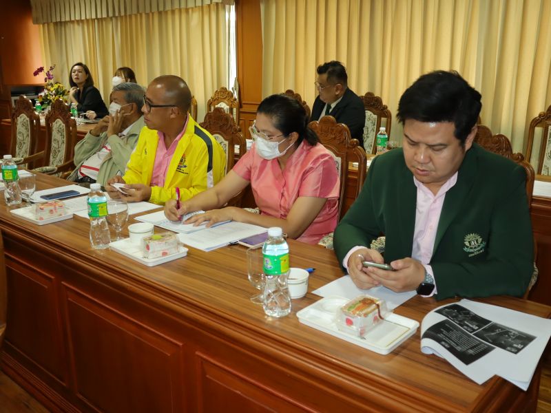 ประชุมโครงการเดิน - วิ่งการกุศลเฉลิมพระเกียรติ พระบาทสมเด็จพระปรเมนทร มหาอานันทมหิดล พระอัฐมรามาธิบดินทร ครั้งที่ 3 “รำเพยรัน 2566”