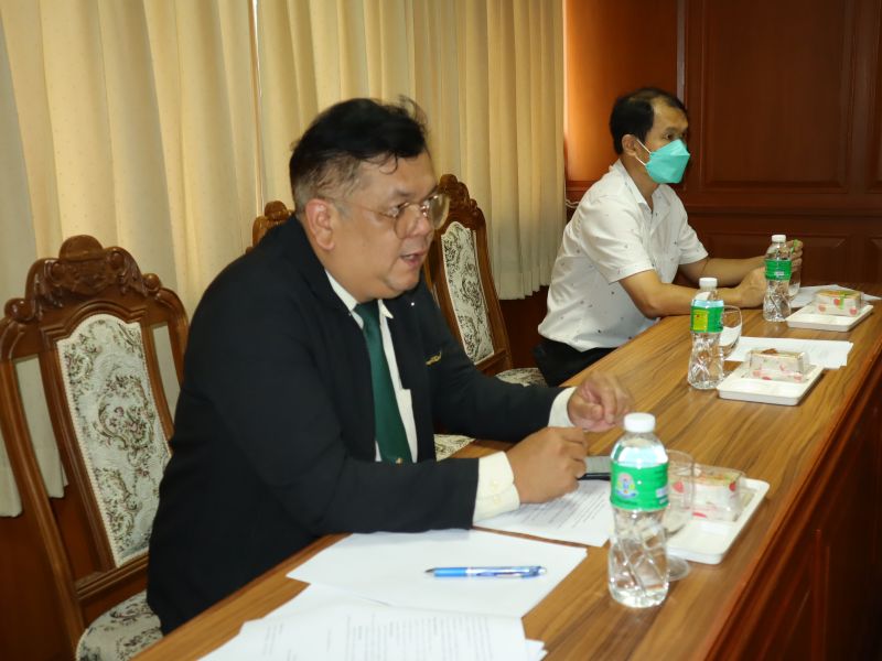 ประชุมโครงการเดิน - วิ่งการกุศลเฉลิมพระเกียรติ พระบาทสมเด็จพระปรเมนทร มหาอานันทมหิดล พระอัฐมรามาธิบดินทร ครั้งที่ 3 “รำเพยรัน 2566”