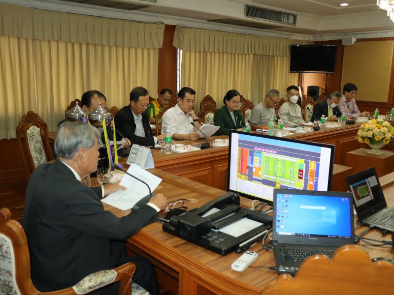 ประชุมโครงการเดิน - วิ่งการกุศลเฉลิมพระเกียรติ พระบาทสมเด็จพระปรเมนทร มหาอานันทมหิดล พระอัฐมรามาธิบดินทร ครั้งที่ 3 “รำเพยรัน 2566”