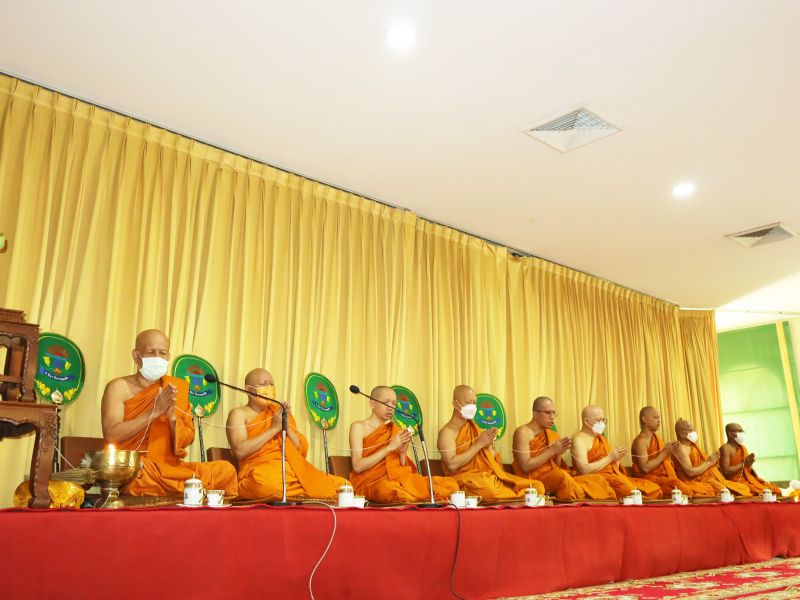 กิจกรรมทำบุญเนื่องในวันพระใหญ่ ณ ห้องประชุมเทิดพระเกียรติ โรงเรียนเทพศิรินทร์
