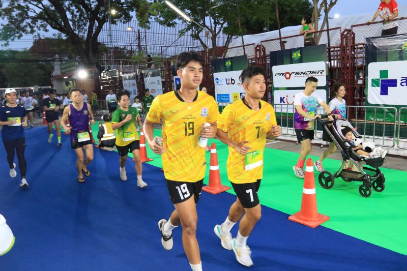 พิธีเปิดโครงการเดิน - วิ่งการกุศลเฉลิมพระเกียรติ พระบาทสมเด็จพระปรเมนทร มหาอานันทมหิดล พระอัฐมรามาธิบดินทร ครั้งที่ 3 “รำเพยรัน 2566”