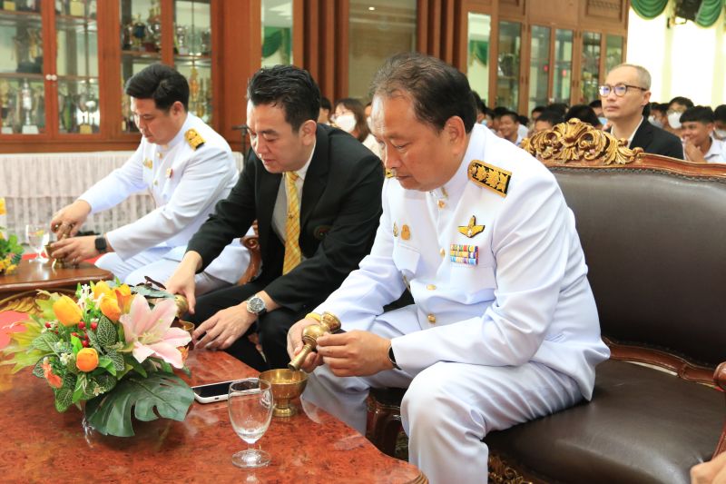 กิจกรรมทำบุญเนื่องในวันพระใหญ่ ณ ห้องประชุมเทิดพระเกียรติ โรงเรียนเทพศิรินทร์